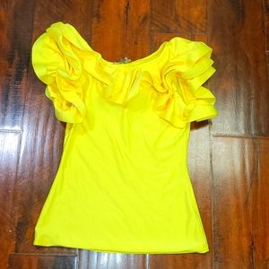 Gracia Ruffle Top